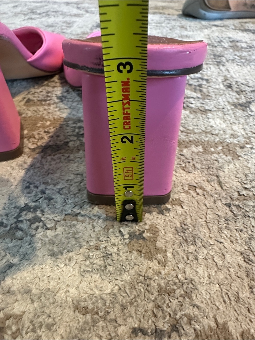 Primark Pink Square-Toe Slide Block Heels
Size 8 - Picture 7 of 7